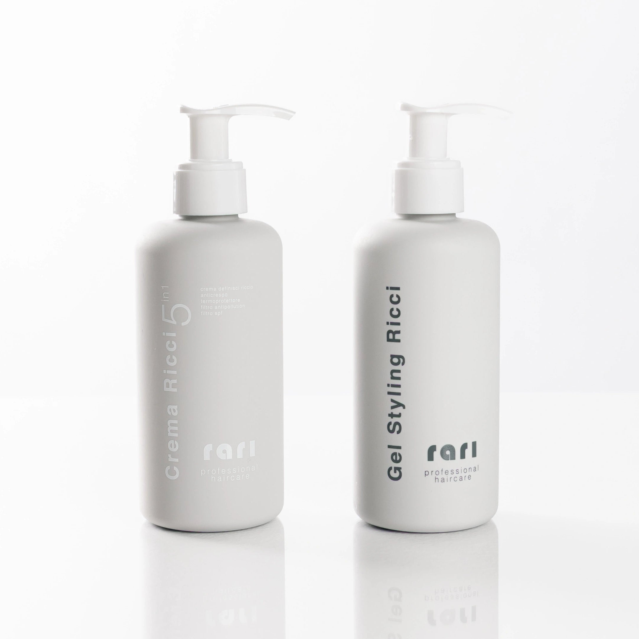 BOX STYLING crema ricci 5in1 e gel styling ricci RARI PROFESSIONAL HAIRCARE