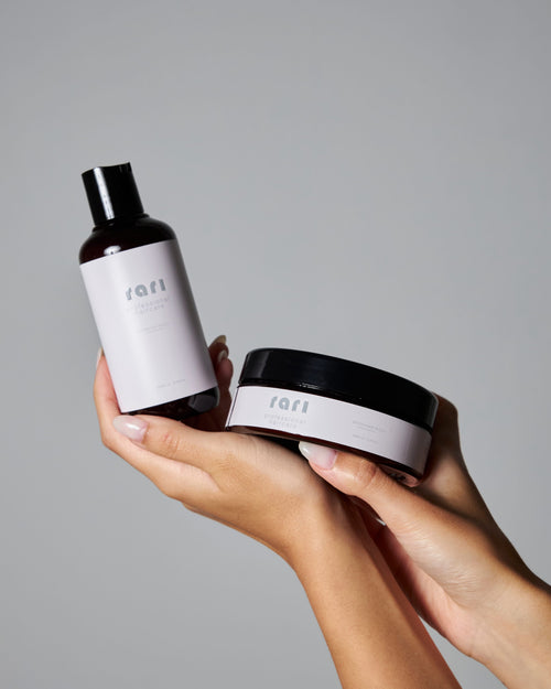 BOX WASHING shampoo e maschera ricci RARI PROFESSIONAL HAIRCARE