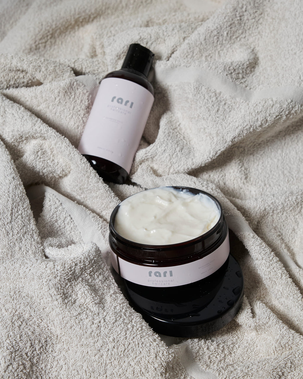 BOX WASHING shampoo e maschera ricci RARI PROFESSIONAL HAIRCARE